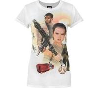 Star Wars - T-shirt Le Réveil de la Forced - Femme (2XL) (Blanc) - UTNS4221 Blanc G