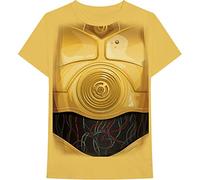 Star Wars – T-shirt C-3PO Chest – Unisexe M Jaune