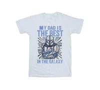 Star Wars - T-shirt MANDALORIAN BEST DAD - Homme (BI52007)