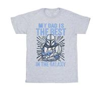 Star Wars - T-shirt MANDALORIAN BEST DAD - Homme (BI52007)