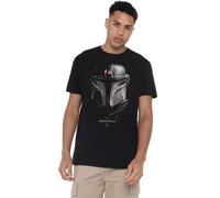Star Wars T-Shirt Mandalorian - Shadows pour Homme, Shadows Black, S UK