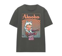 Star Wars - T-shirt motif Ahsoka motif/style Rayons - Femme (TV25257)