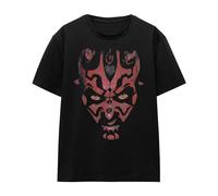 Star Wars - T-shirt motif Dark Maul motif/style gros visage - Femme (TV25699)