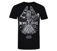 Star Wars - T-shirt motif Faucon Millennium - Homme (TV444)