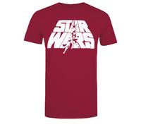 Star Wars - T-shirt motif logo style rétro - Homme (TV452)