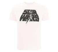 Star Wars - T-shirt motif logo style rétro - Homme (TV452)