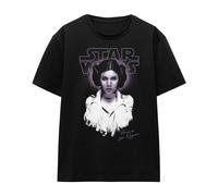 Star Wars - T-shirt motif Princesse Leia motif/style Portrait - Femme (TV20986)
