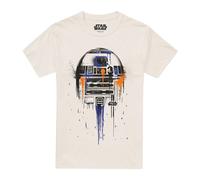 Star Wars - T-shirt motif R2-D2 style peinture dégoulinante - Homme (TV5115)