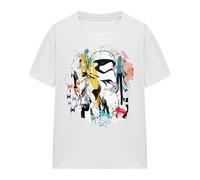 Star Wars - T-shirt motif Stormtrooper motif/style abstrait - Femme (TV24024)