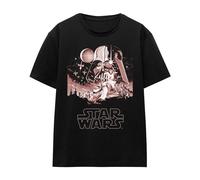Star Wars - T-shirt motif/style Poster rétro - Femme (TV20989)