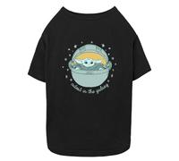 STAR WARS T-shirt pour chien et chat avec inscription « Cutest in The Galaxy Baby YODA », noir, taille S