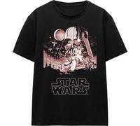 Star Wars - T-shirt pour femme TV20989 (S) (Noir/Rose)