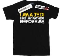 Star Wars - T-shirt pour homme "I Am A Jedi" BI46715 (5XL) (Noir)
