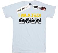Star Wars - T-shirt pour homme "I Am A Jedi" BI46715 (L) (Blanc)