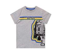 Star Wars T-Shirt R2-D2 Garçon Gris 3-4 Ans
