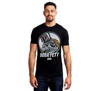 Star Wars Homme Retro Boba T shirt, Noir (Black Blk), L EU
