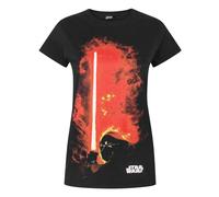 Star Wars - T-shirt sabre laser Dark Vador - Femme (NS4259)