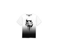 Heroes Inc T Shirt à Manches Courtes Star Wars Stormrooper Ink Blanc Noir Unisexe