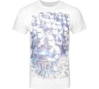 Star Wars - T-shirt vieilli Stormtroopers - Homme (S) (Blanc) - UTNS4748 Blanc G