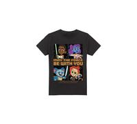 Star Wars - T-shirt YOUNG JEDI ADVENTURE AMONG THE STARS - Homme (TV3409)
