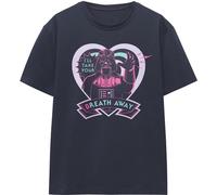 Star Wars - "Take Your Breath Away" T-shirt homme/femme unie TV19264 (L) (Bleu marine)