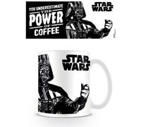 Star Wars - Tasse à café "The Power Of Coffee" PM2286 (Taille unique) (Blanc/Noir)