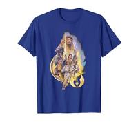 Star Wars The Acolyte High Republic Group Poster T-Shirt, Homme, Bleu Royal, M
