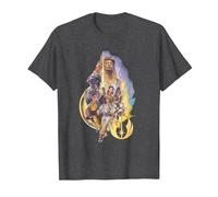 Star Wars The Acolyte High Republic Group Poster T-Shirt, Homme, Chiné Foncé, XL
