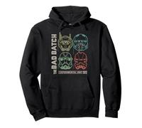 Star Wars The Bad Batch Clone Unit 99 Helmets Distressed Sweat à Capuche
