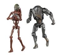 Star Wars – Figurines Black Series – C-3PO et Super Droïde de combat – Pack de 2 – 15 cm