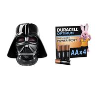 Star Wars The Black Series - Casque Électronique Premium Dark Vador - Inspiré de la série Obi-Wan Kenobi + Piles: Duracell Optimum pack of 4 x AA