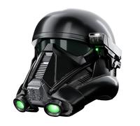 Star Wars The Black Series, Casque électronique premium Death Trooper impérial, Accessoire cosplay adulte, Costume d'Halloween, Effets lumineux, Inspiré de Rogue One