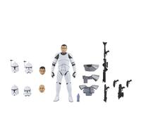 Star Wars The Black Series, Coffret de Figurine de Collection Premium Soldat Clone de 15 cm, The Clone Wars