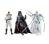 Star Wars The Black Series Dark Vador, Grand Amiral Thrawn, General Grievous, Masters of Evil Lot de 3 Figurines à Collectionner de 15,2 cm (exclusivité Amazon)