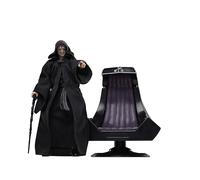 Star Wars The Black Series Figurine de Collection Empereur Palpatine et trône Retour du Jedi 15,2 cm (exclusivité Amazon)