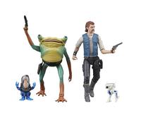 Star Wars The Black Series, Figurines de Collection Cal Kestis, Turgle et Skoova Stev à L'échelle 15 cm, Jedi: Survivor