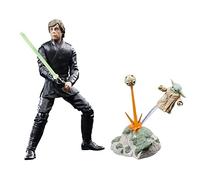 Figurine Hasbro - Star Wars La Série Noire Luke Skywalker & Grogu