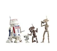 Star Wars The Black Series, Pack de 4 Figurines de Collection R5-D4, BD-72 et droïdes Pit de 15 cm, The Mandalorian