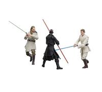 Star Wars The Black Series Qui-Gon Jinn, Dark Maul, Obi-Wan Kenobi The Phantom Menace Figurines 15,2 cm