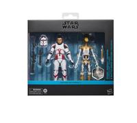 Star Wars The Black Series Soldat d'assaut Phase 1 et Officier droïde de Combat, Figurines de Collection à l'échelle 15 cm, Battlefront II