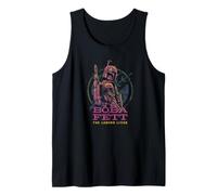 Star Wars The Book of Boba Fett Galactic Neon Poster Débardeur