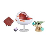 Star Wars The Bounty Collection The Child, Pack Landau Flottant de Grogu, Figurine de Collection de 5 cm, dès 4 Ans