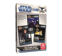 Star Wars : The Clone Wars 3 Card Match Must-have Excellente Qualité Tuckbox
