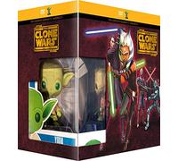 Star Wars - The Clone Wars - L'intégrale - Saisons 1 à 5 [+ figurine Pop! (Funko)]