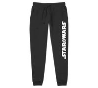 STAR WARS The Empire Strikes Back Galactic Empire Pantalon de Jogging avec Grand Logo pour Homme, Noir, Taille M