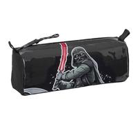 STAR WARS THE FIGHTER Trousse avec fermeture éclair et compartiment, trousse pour enfant, idéale pour les enfants d'âge scolaire, confortable et polyvalente, qualité et résistance, 21 x 7 x 8 cm,