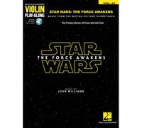Hal Leonard – Star Wars: The Force Awakens – Violon – Recueil (8 titres) – Enregistrements en ligne
