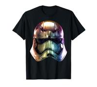 Star Wars The Force Awakens Captain Phasma Helmet Gradient T-Shirt