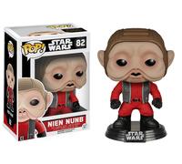 Star Wars The Force Awakens Nien Nunb 3,75" Vinyl Pop Figure Bobble-Head