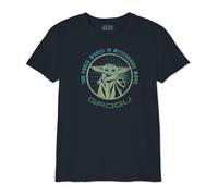 Star Wars « The Force in Mysterious Ways » BOSWMANTS074 T-Shirt Garçon, Navy, Taille 10 Ans